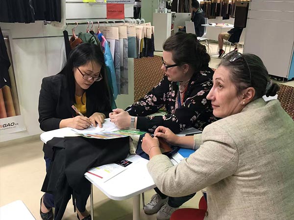 Xianggao LEATHER exhibition for Garments