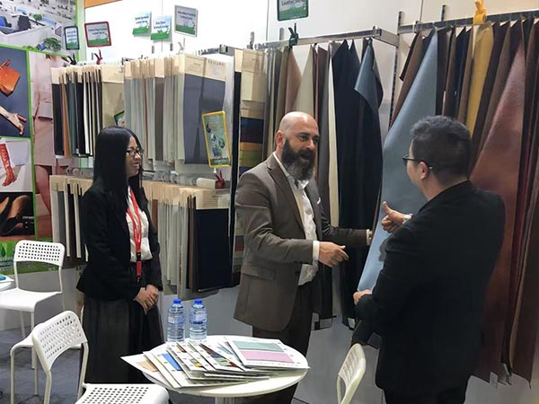Xianggao LEATHER exhibition for Garments