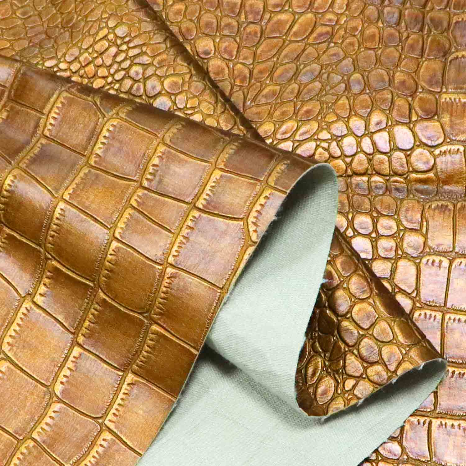 New Launch Custom Snake Skin Embossed PU Leather | Wholesale Snake Leather Fabric | XiangGao Leather Factory